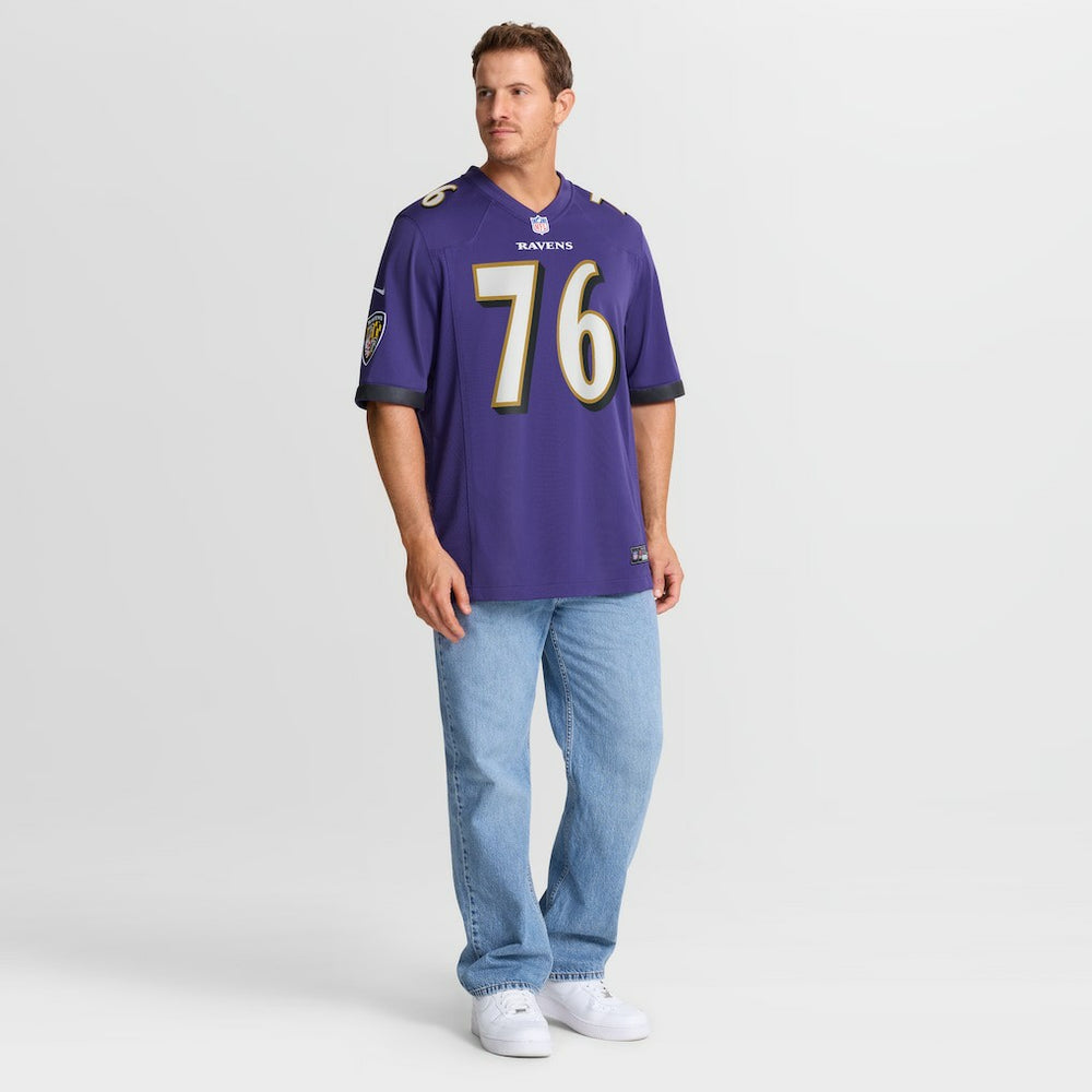 Kenyon Green  Team Game Jersey - Baltimore Ravens Jerseys