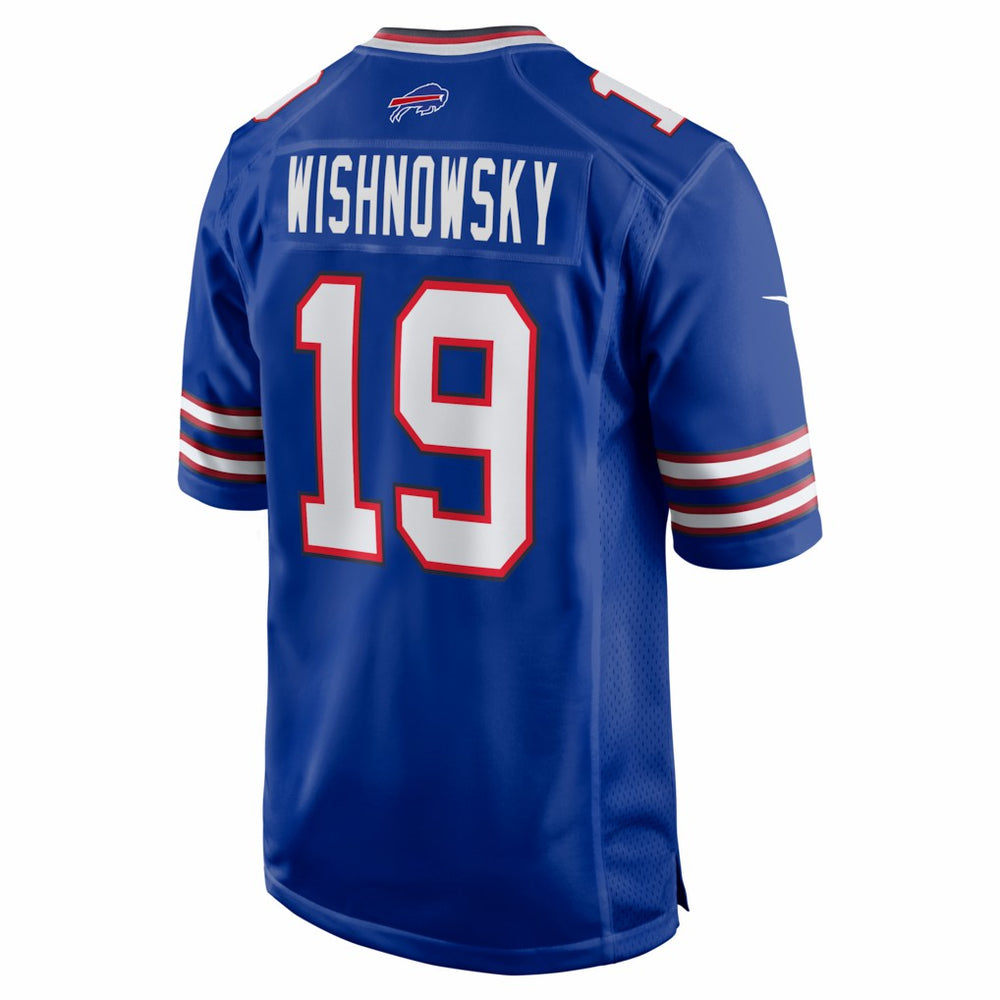 Mitch Wishnowsky  Team Game Jersey - Buffalo Bills Jerseys