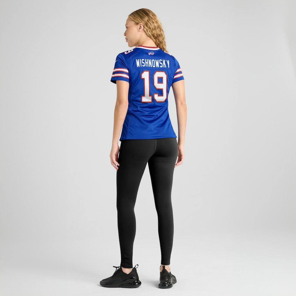 Mitch Wishnowsky  Women's Team Game Jersey - Buffalo Bills Jerseys