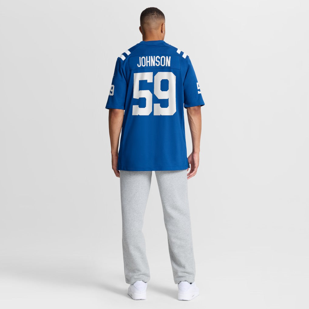 Buddy Johnson  Team Game Jersey - Indianapolis Colts Jerseys