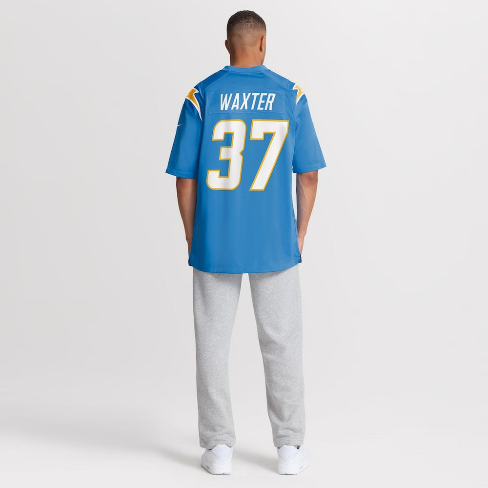 Isas Waxter  Team Game Jersey - Los Angeles Chargers Jerseys