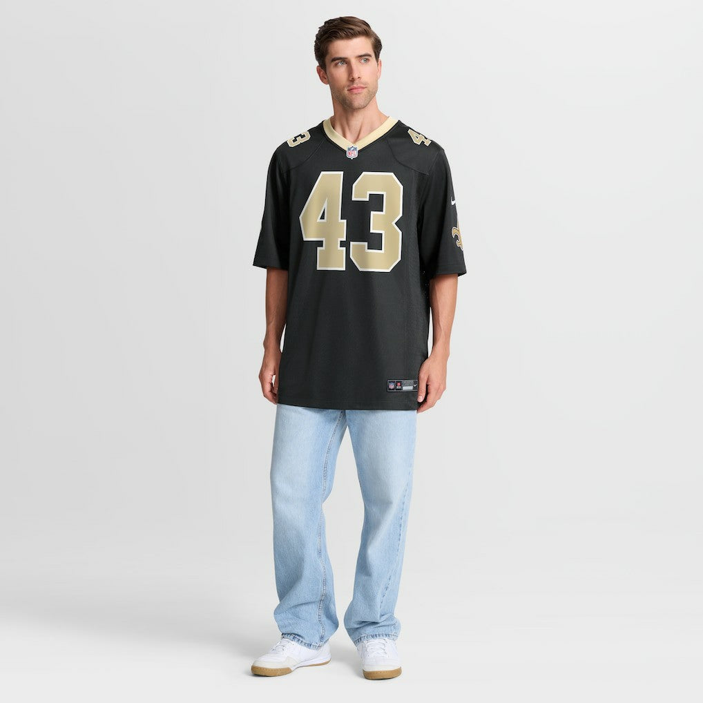 Michael Davis  Team Game Jersey - New Orleans Saints Jerseys