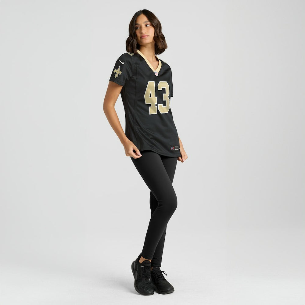 Michael Davis  Women's Team Game Jersey - New Orleans Saints Jerseys