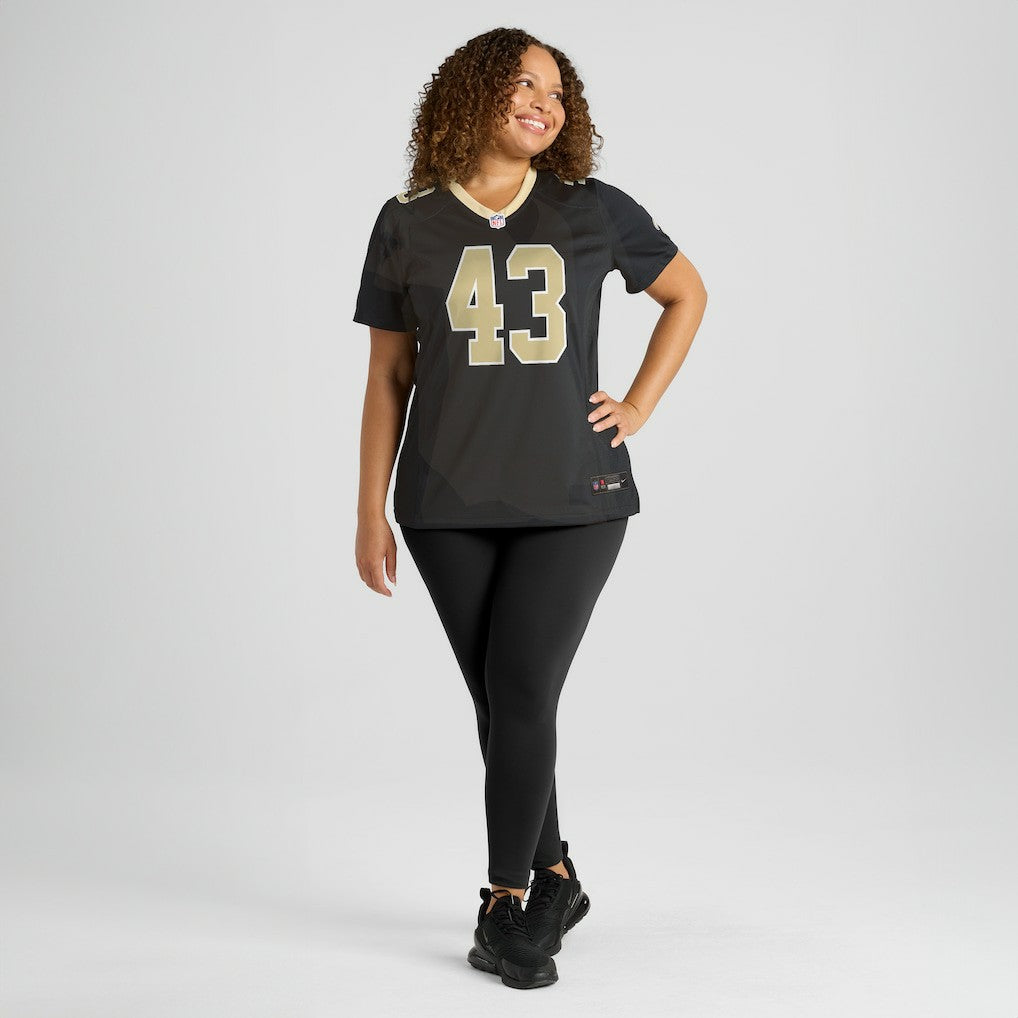 Michael Davis  Women's Team Game Jersey - New Orleans Saints Jerseys