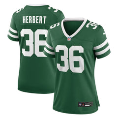 Khalil Herbert  Women's Team Game Jersey - New York Jets Jerseys