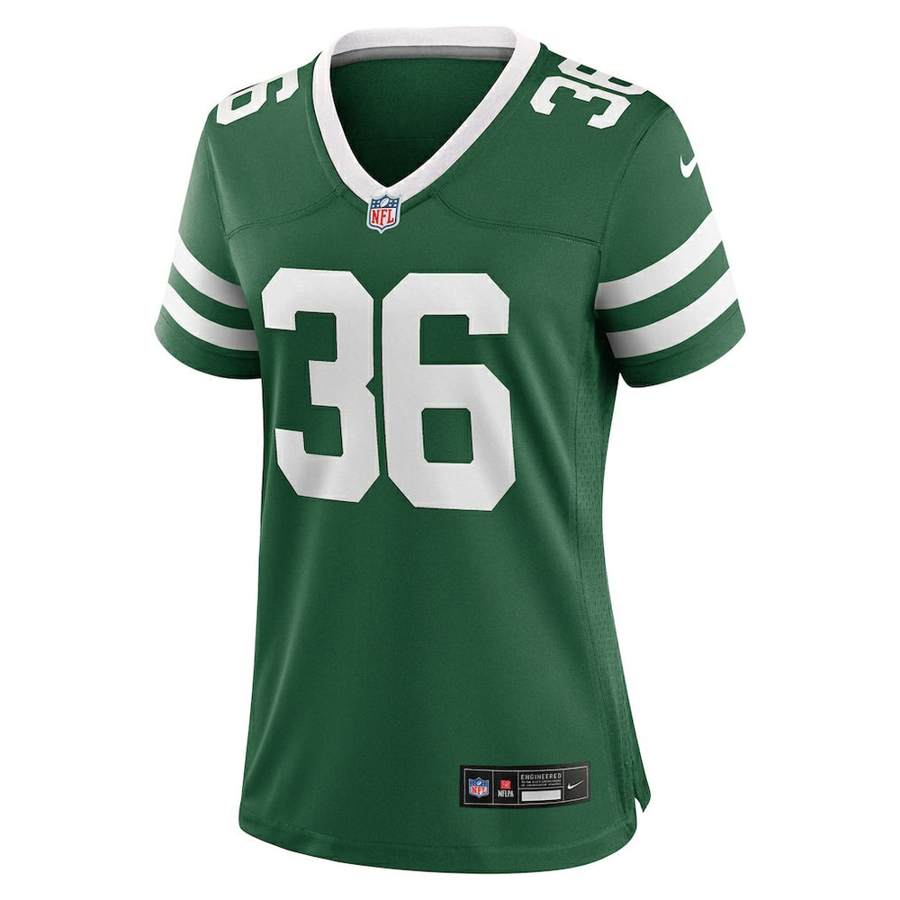 Khalil Herbert  Women's Team Game Jersey - New York Jets Jerseys