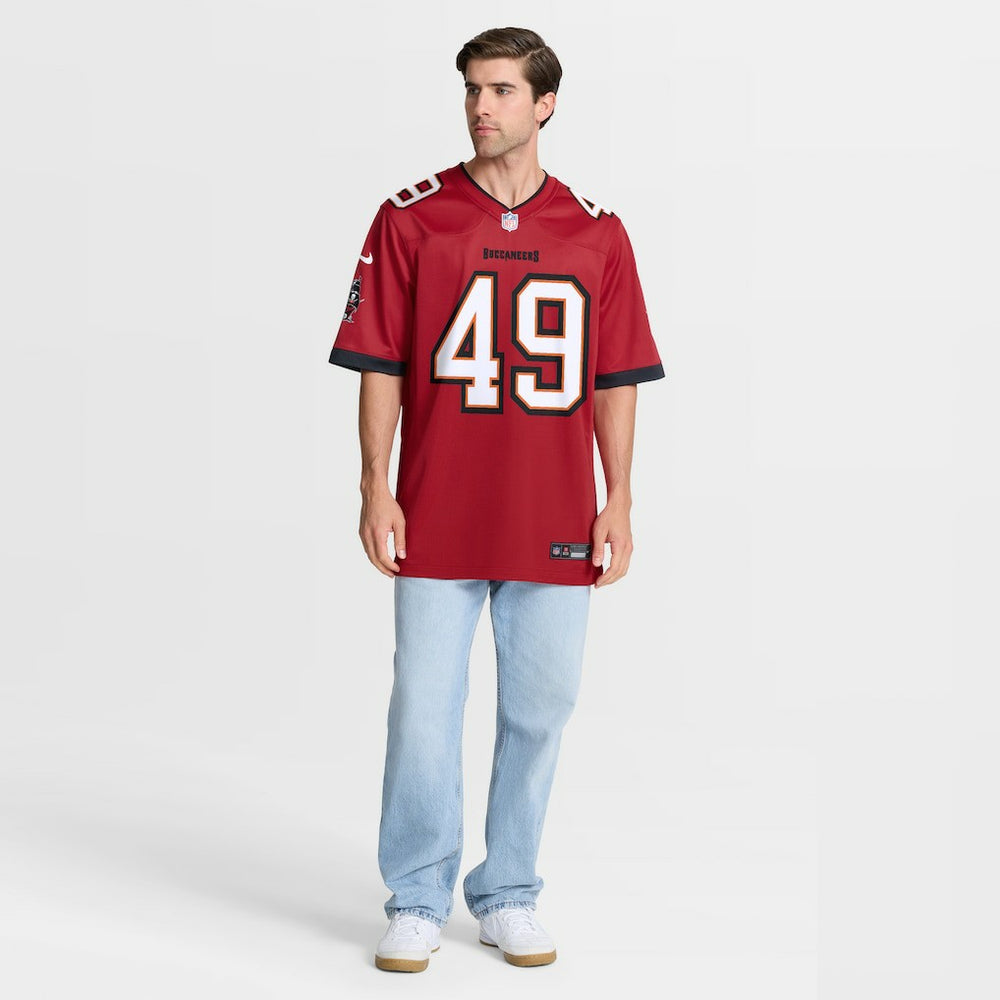Owen Wright  Team Game Jersey - Tampa Bay Buccaneers Jerseys