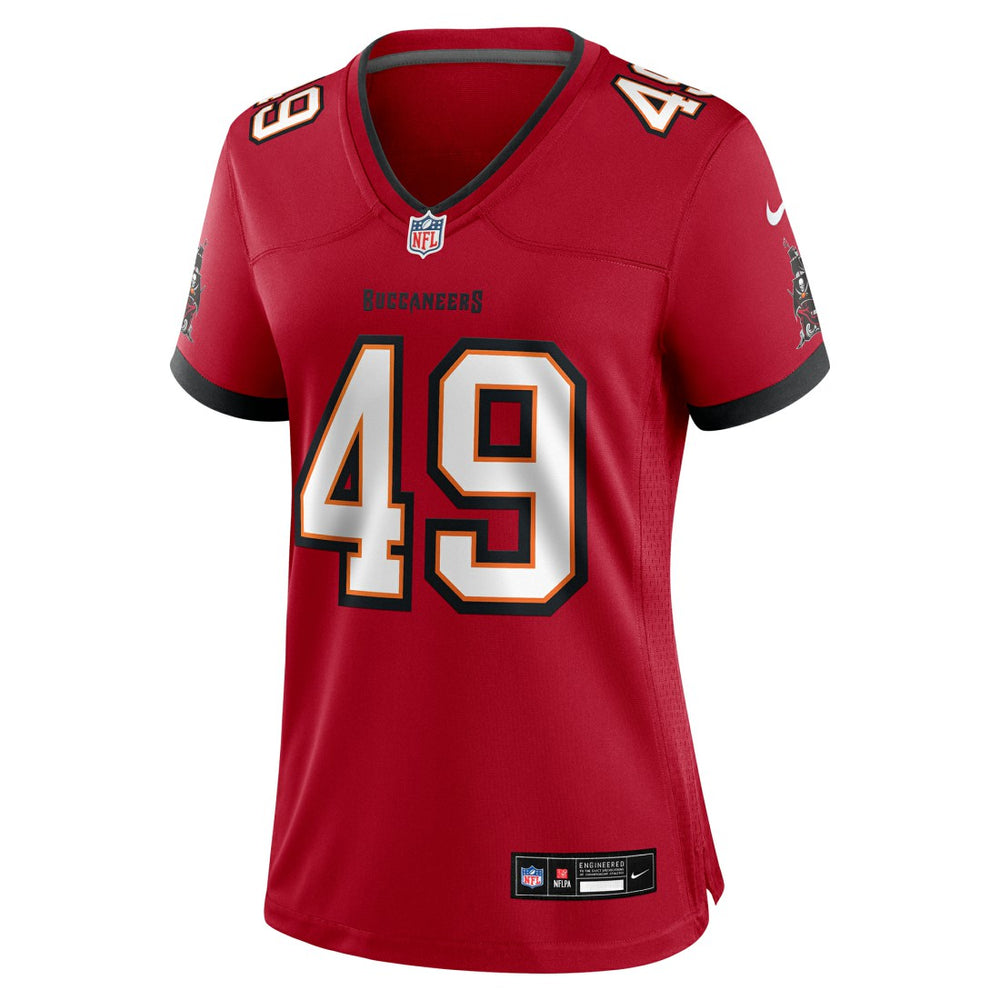 Owen Wright  Women's Team Game Jersey - Tampa Bay Buccaneers Jerseys