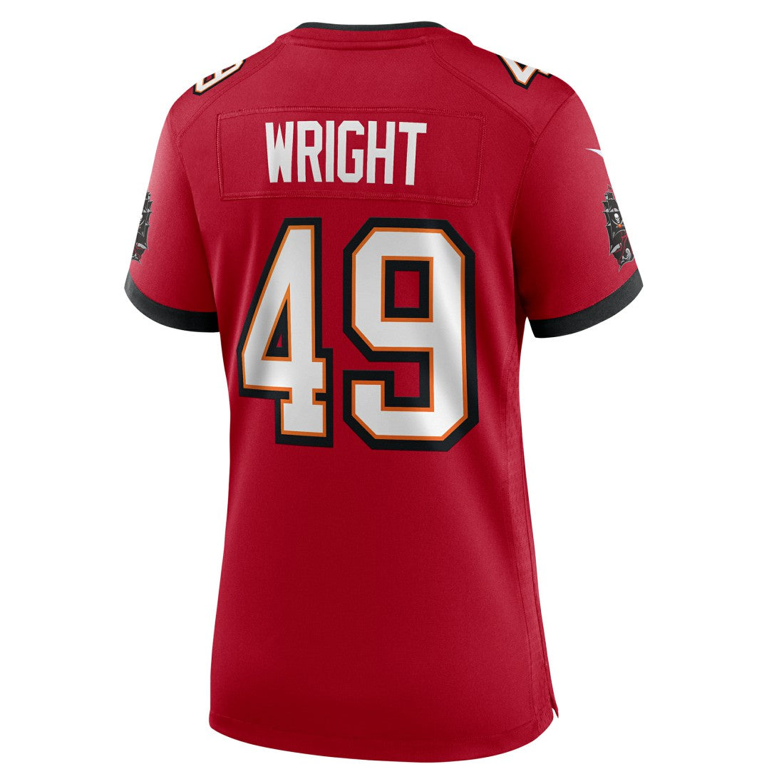 Owen Wright  Women's Team Game Jersey - Tampa Bay Buccaneers Jerseys