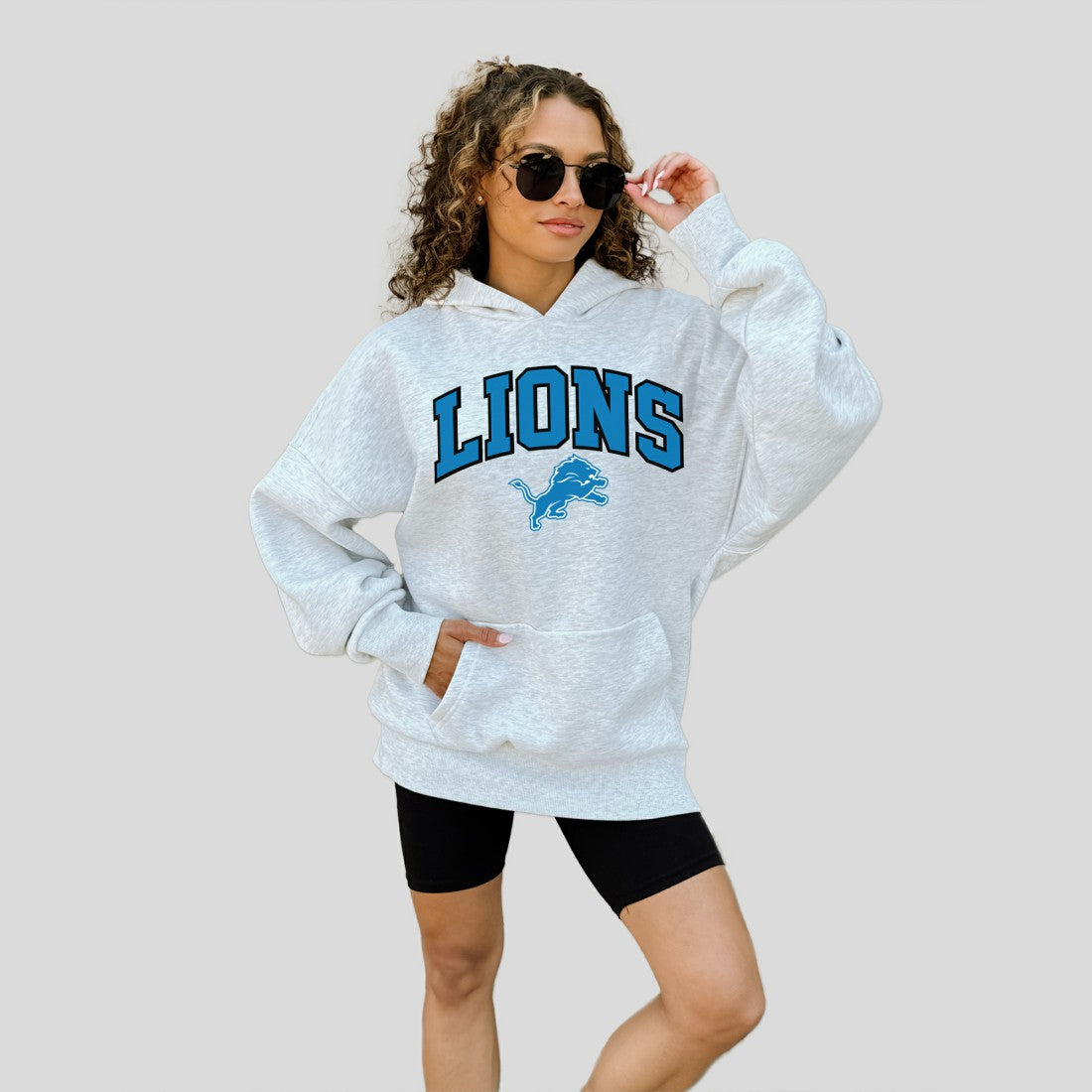 Gameday Couture Women's Fan Edition Premium Weight Hoodie - Detroit Lions Hoodies
