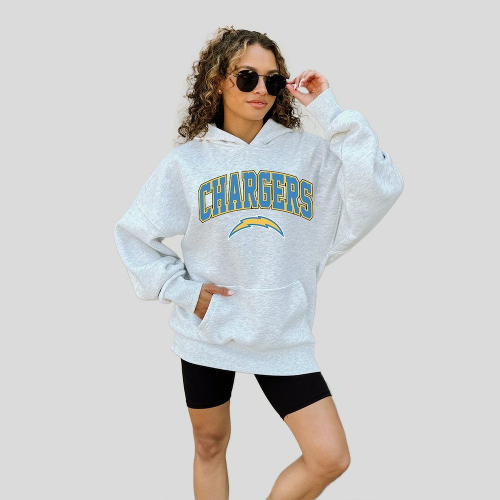 Gameday Couture Women's Fan Edition Premium Weight Hoodie - Los Angeles Chargers Hoodies