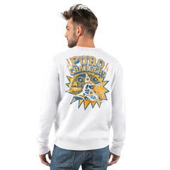 Starter Classic Puro Crew Neck Sweatshirt - Los Angeles Chargers Sweatshirts