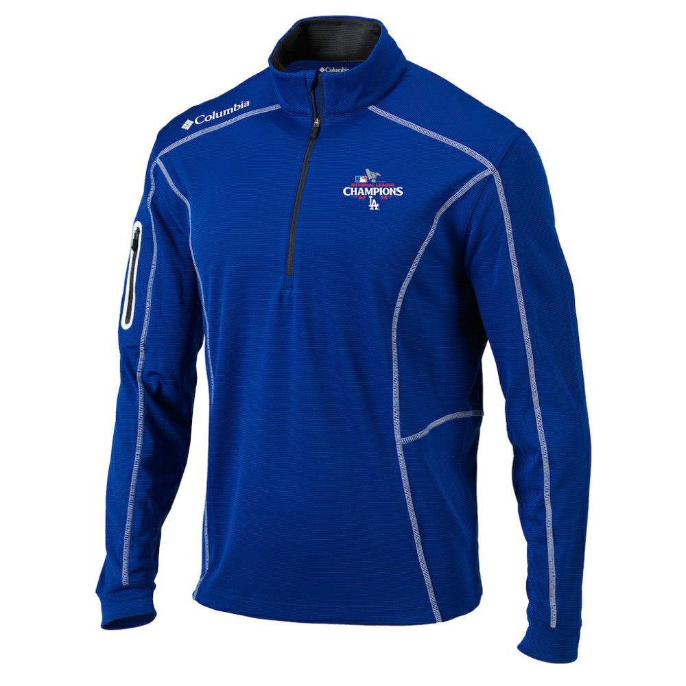 Royal Toronto Blue Jays Columbia 2025 American League Champions Omni-Wick Shotgun Quarter-Zip Pullover
