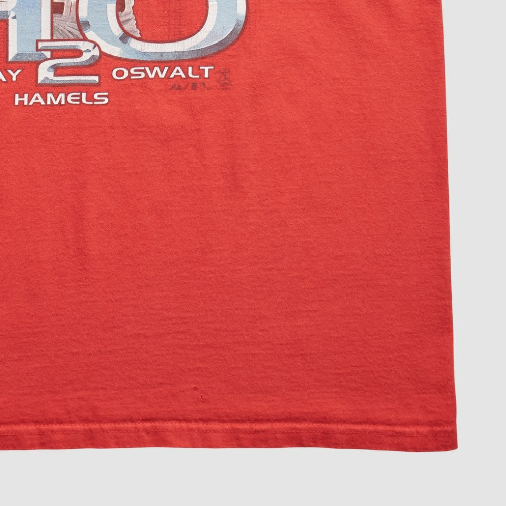 Red Philadelphia Phillies Majestic 2010 T-Shirt
