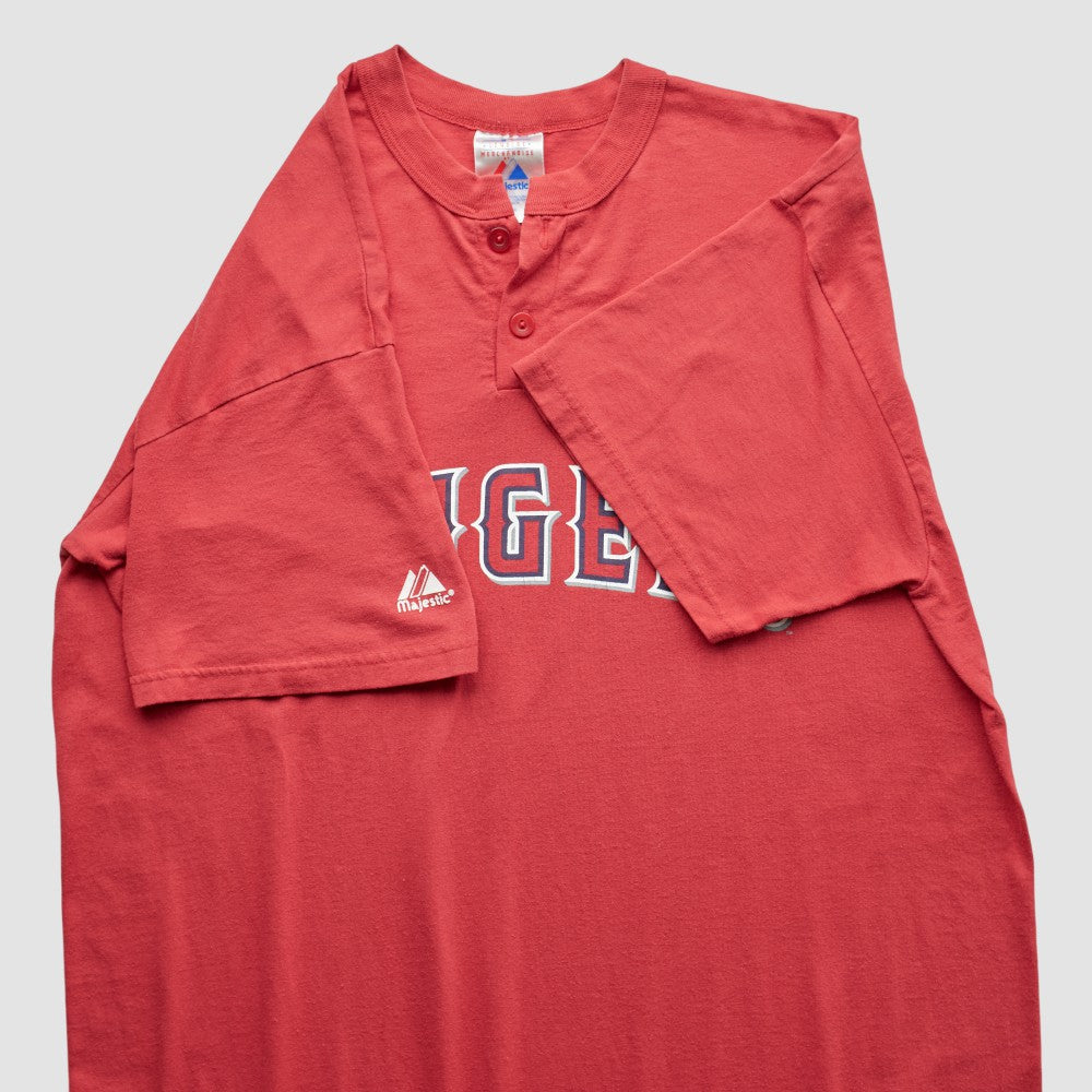 Red Los Angeles Angels Majestic 2000s T-Shirt