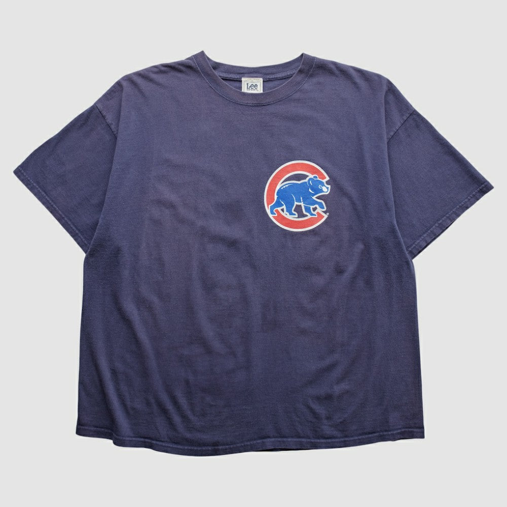 Navy Chicago Cubs Lee Apparel 2000s T-Shirt