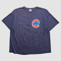 Navy Chicago Cubs Lee Apparel 2000s T-Shirt