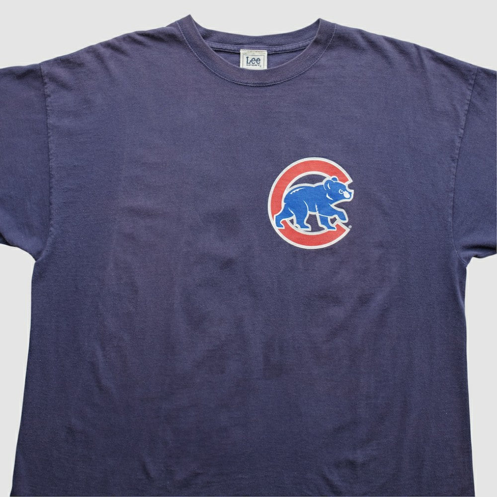 Navy Chicago Cubs Lee Apparel 2000s T-Shirt