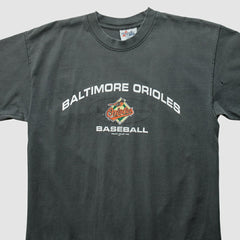 Charcoal Baltimore Orioles Majestic 1999 T-Shirt