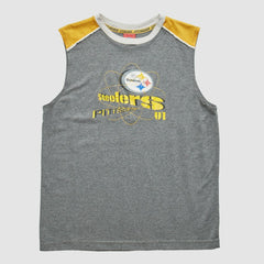 NFL 2000s Pullover Tank - Pittsburgh Steelers Pullover