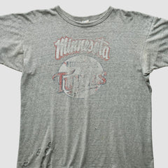Heather Gray Minnesota Twins 80s T-Shirt