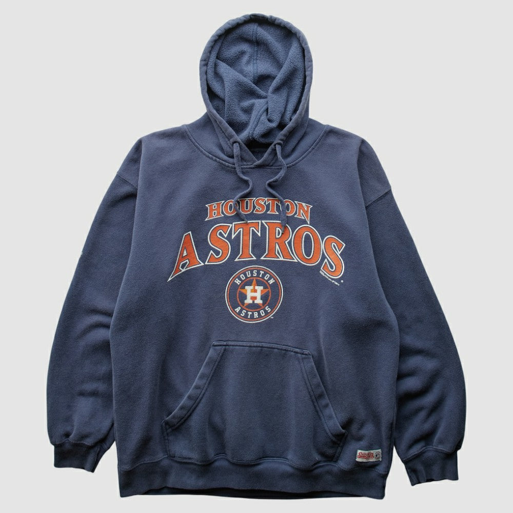 Navy Houston Astros Stitches 2014 Pullover Sweatshirt