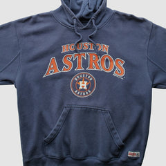 Navy Houston Astros Stitches 2014 Pullover Sweatshirt