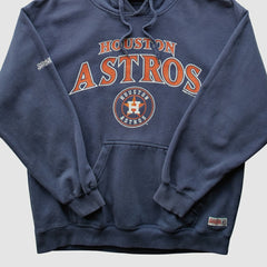 Navy Houston Astros Stitches 2014 Pullover Sweatshirt