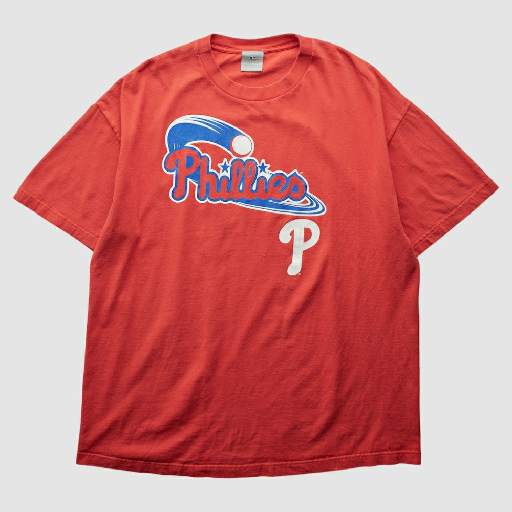 Red Philadelphia Phillies 2000s T-Shirt