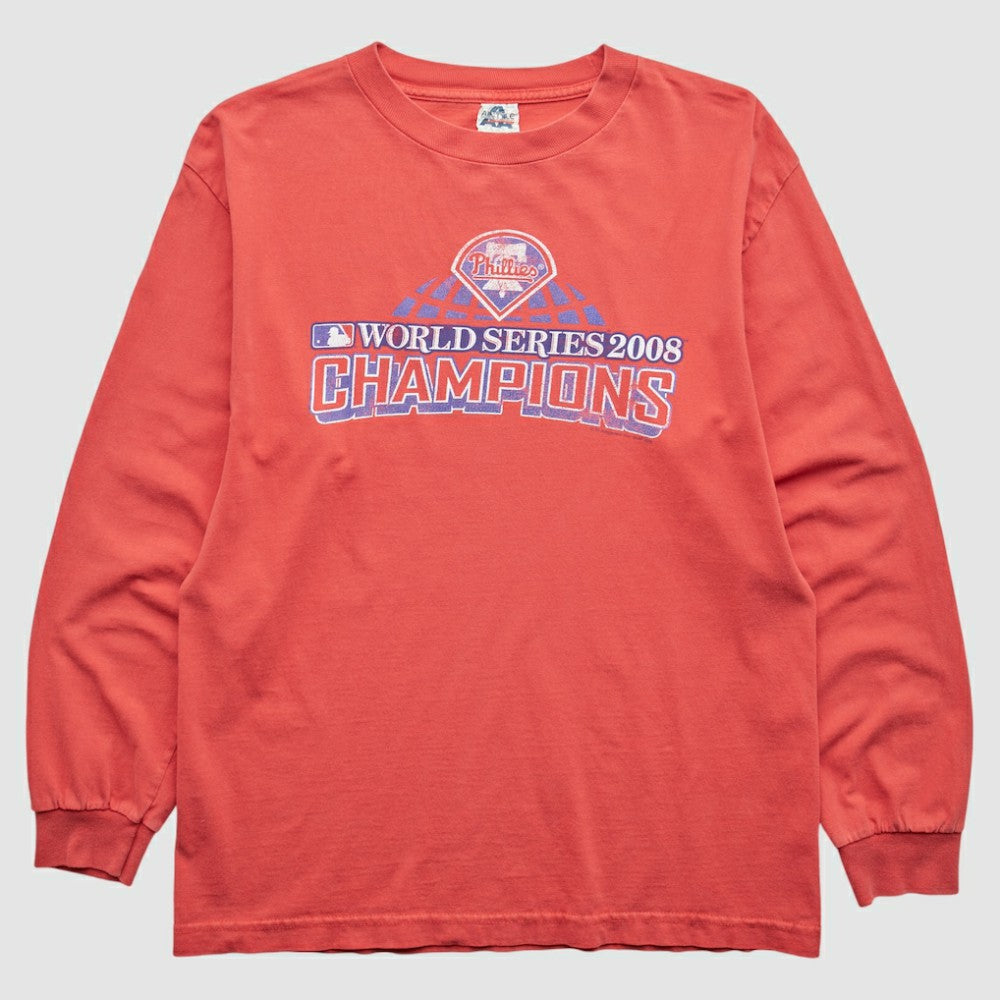 Red Philadelphia Phillies 2008 Long Sleeve T-Shirt