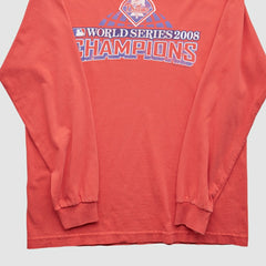 Red Philadelphia Phillies 2008 Long Sleeve T-Shirt