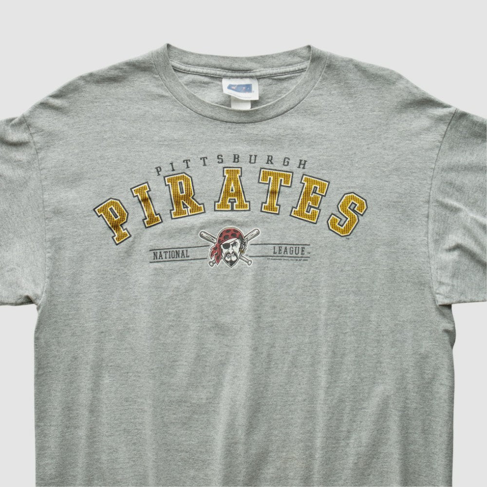 Heather Gray Pittsburgh Pirates 2000s T-Shirt