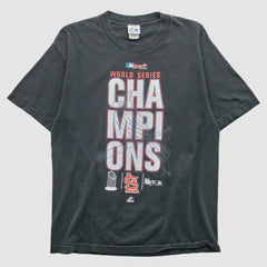 Charcoal St. Louis Cardinals Majestic 2011 T-Shirt