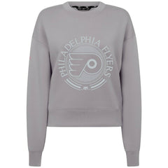 NHL Philadelphia Flyers Levelwear Women's Slate & Snow Sponge Tri-Blend Sweatshirt