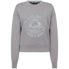 NHL Colorado Avalanche Levelwear Women's Slate & Snow Sponge Tri-Blend Sweatshirt