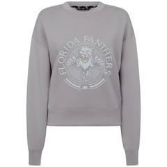 NHL Florida Panthers Levelwear Women's Slate & Snow Sponge Tri-Blend Sweatshirt