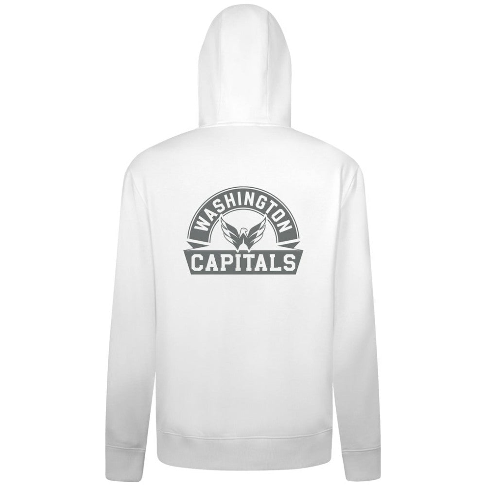 NHL Washington Capitals Levelwear Podium Chenille Logo Full-Zip Hoodie