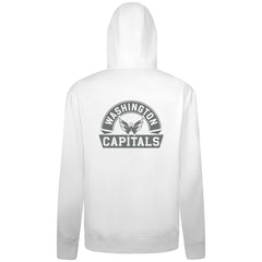 NHL Washington Capitals Levelwear Podium Chenille Logo Full-Zip Hoodie
