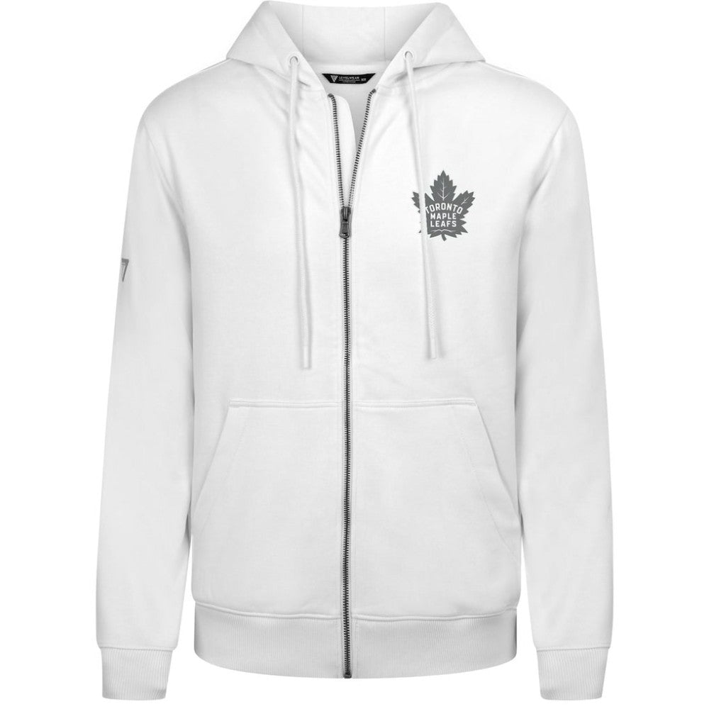 NHL Toronto Maple Leafs Levelwear Podium Chenille Logo Full-Zip Hoodie
