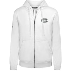 NHL Montreal Canadiens Levelwear Podium Chenille Logo Full-Zip Hoodie