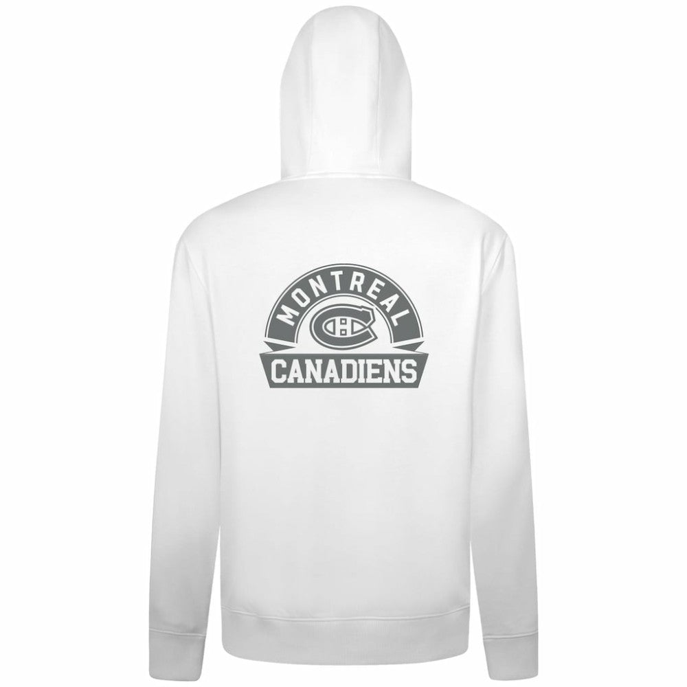 NHL Montreal Canadiens Levelwear Podium Chenille Logo Full-Zip Hoodie
