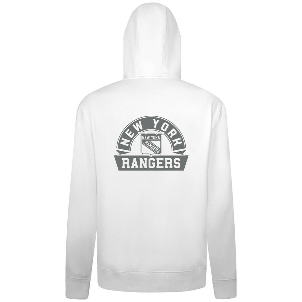 NHL New York Rangers Levelwear Podium Chenille Logo Full-Zip Hoodie