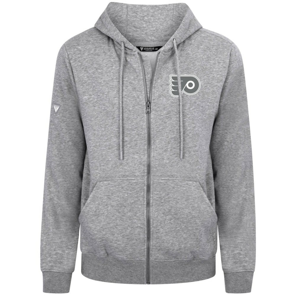 NHL Philadelphia Flyers Levelwear Podium Banner Arch Full-Zip Hoodie