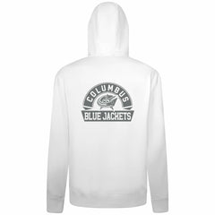 NHL Columbus Blue Jackets Levelwear Podium Banner Arch Full-Zip Hoodie