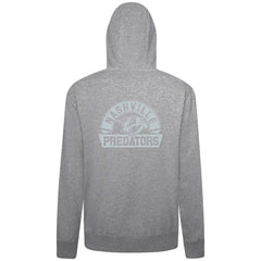 NHL Nashville Predators Levelwear Podium Banner Arch Full-Zip Hoodie