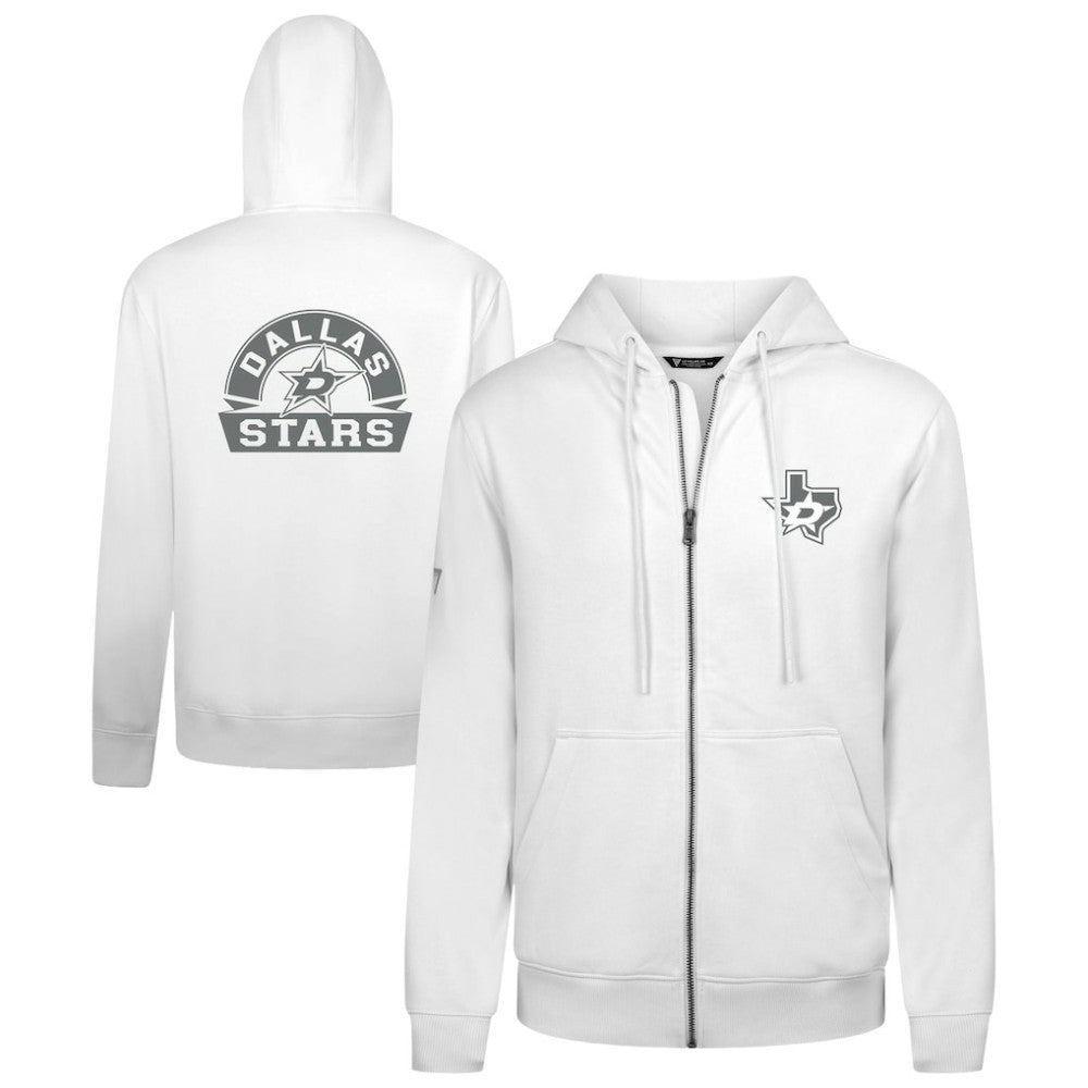 NHL Dallas Stars Levelwear Podium Banner Arch Full-Zip Hoodie