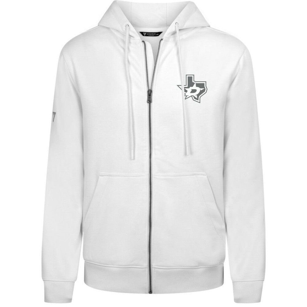 NHL Dallas Stars Levelwear Podium Banner Arch Full-Zip Hoodie