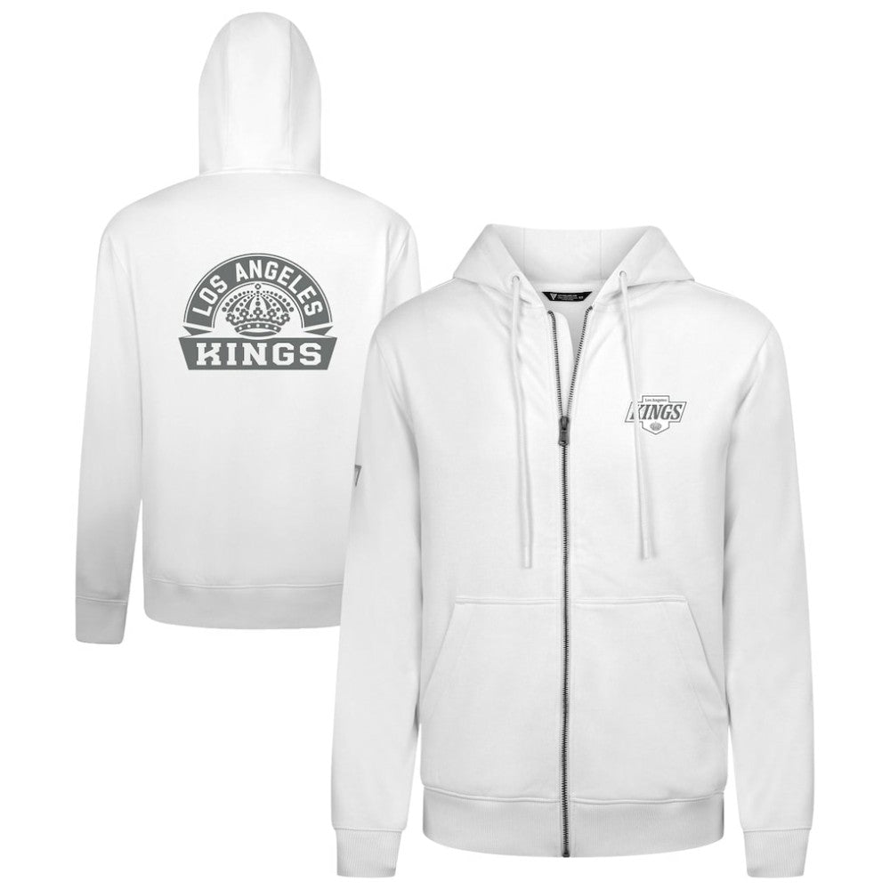 NHL Los Angeles Kings Levelwear Podium Banner Arch Full-Zip Hoodie