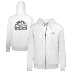 NHL Los Angeles Kings Levelwear Podium Banner Arch Full-Zip Hoodie