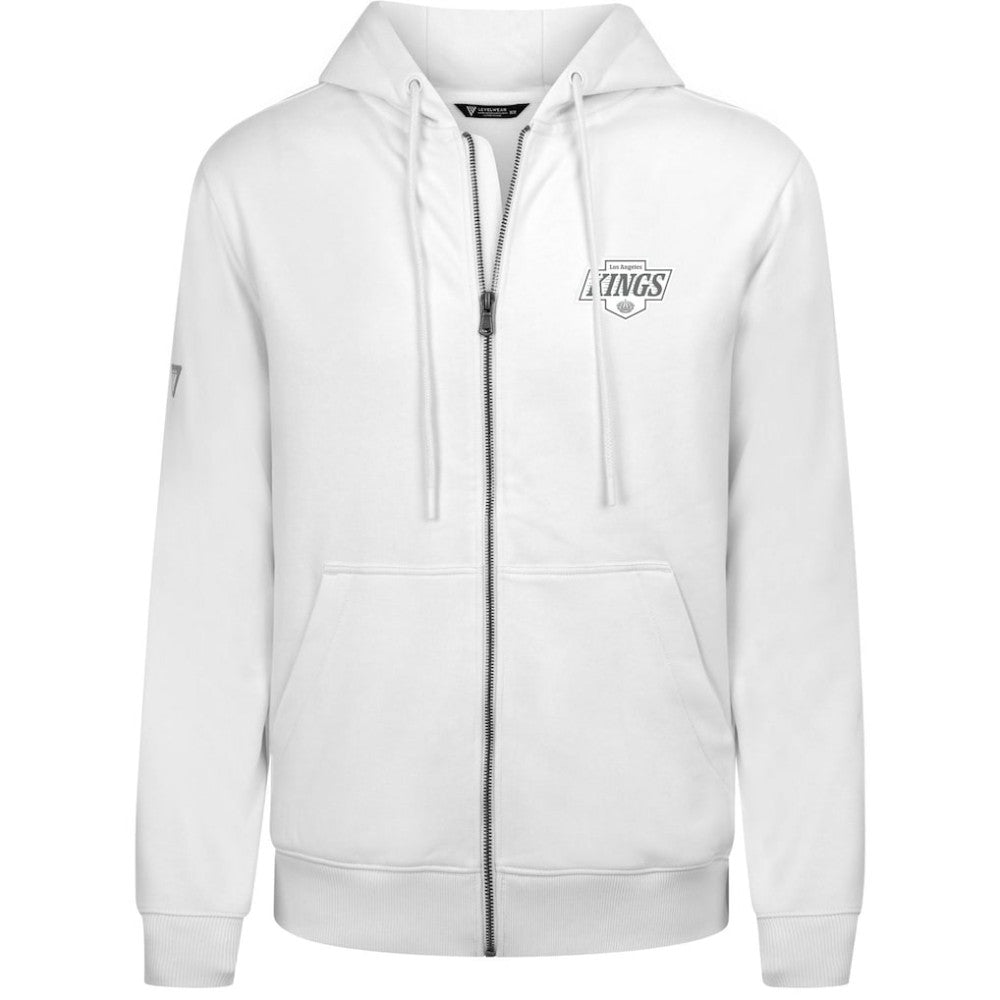 NHL Los Angeles Kings Levelwear Podium Banner Arch Full-Zip Hoodie